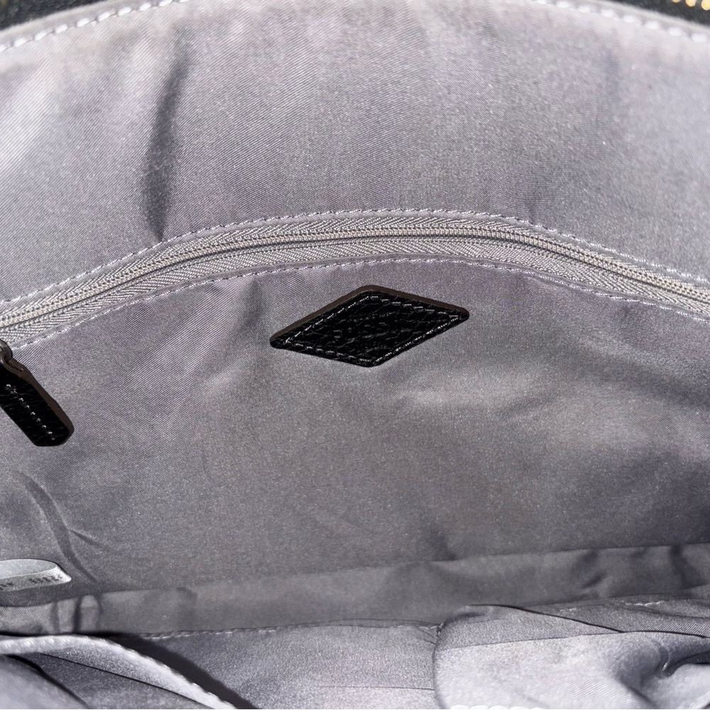 Fossil Black Pebbled Leather Shoulder Bag - Picture 4 of 5